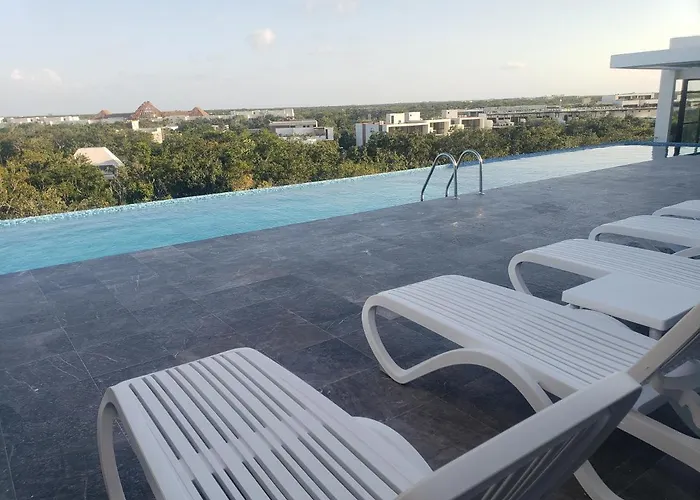 Apartahotel Luxury Studio, Aldea Zama, Elle *
